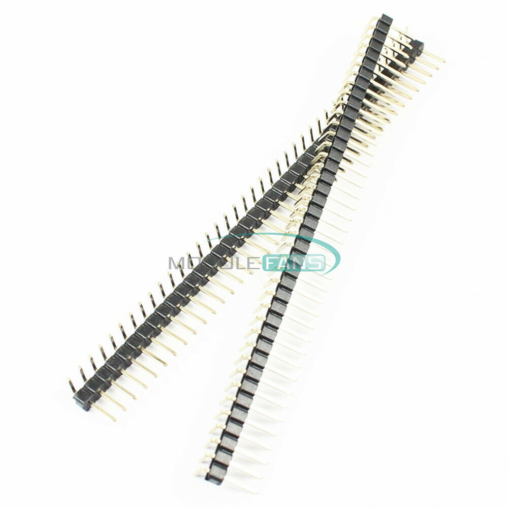 10pcs 2.54mm 2X20 40Pin Double Row Female Straight Header Pitch Socket Pin Strip