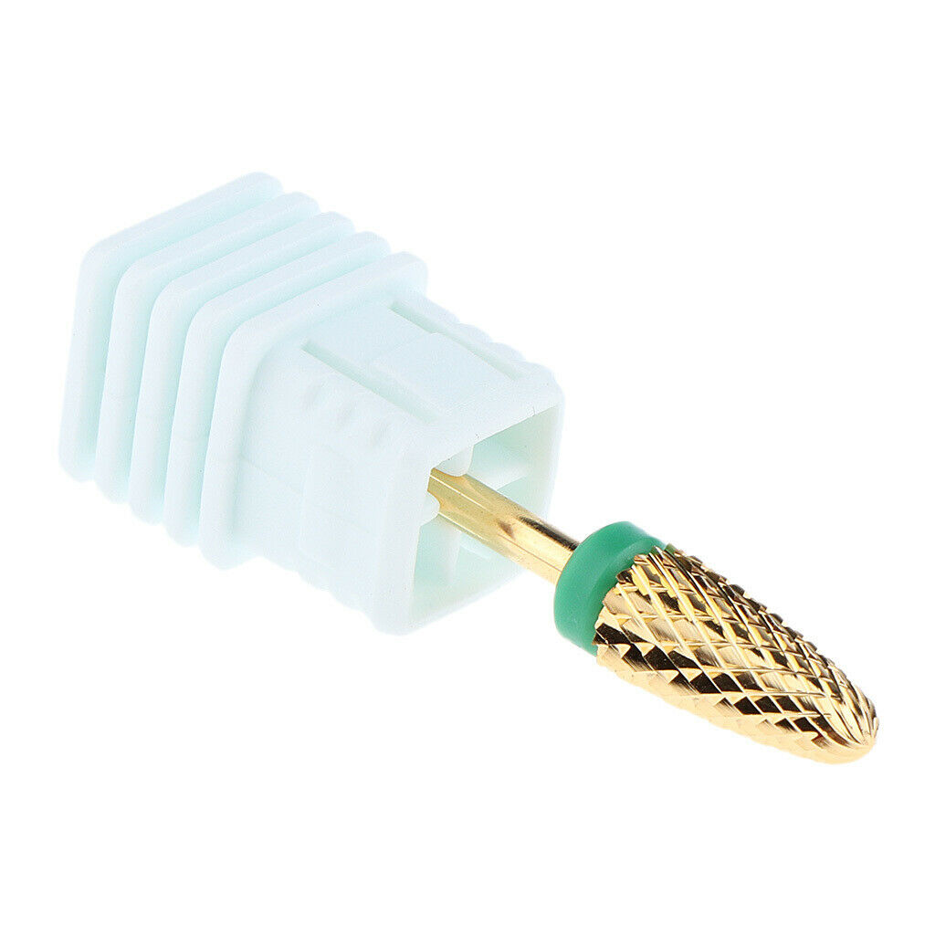3Pcs Professional Alloy Nail Drill Bits Nail Tips Small Barrel Grinding Head