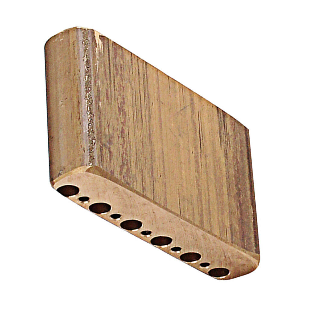 Brass   Electric   Guitar   Tremolo   Bridge   Block   DIY   Musical