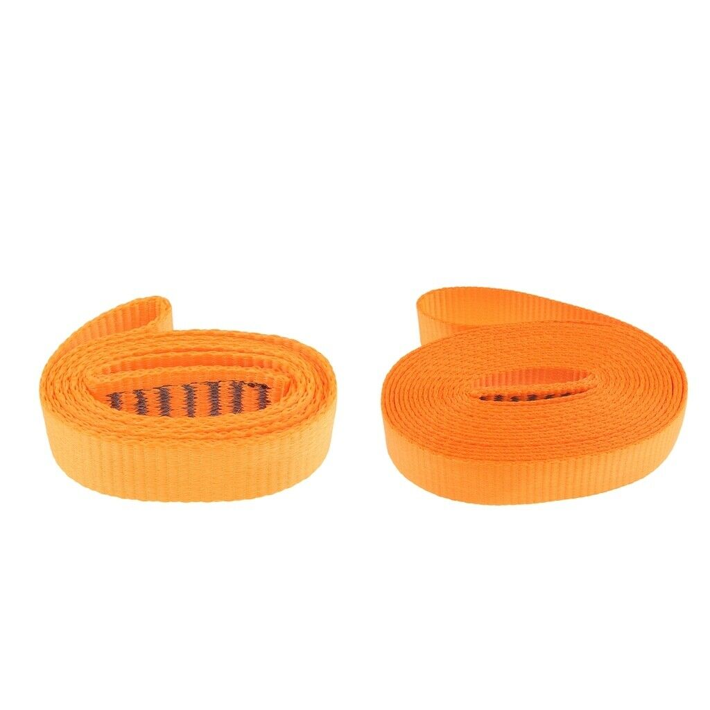 2pcs 23KN 25mm Climbing Sling Fall Protection Safety Webbing Strap Belt Rope for