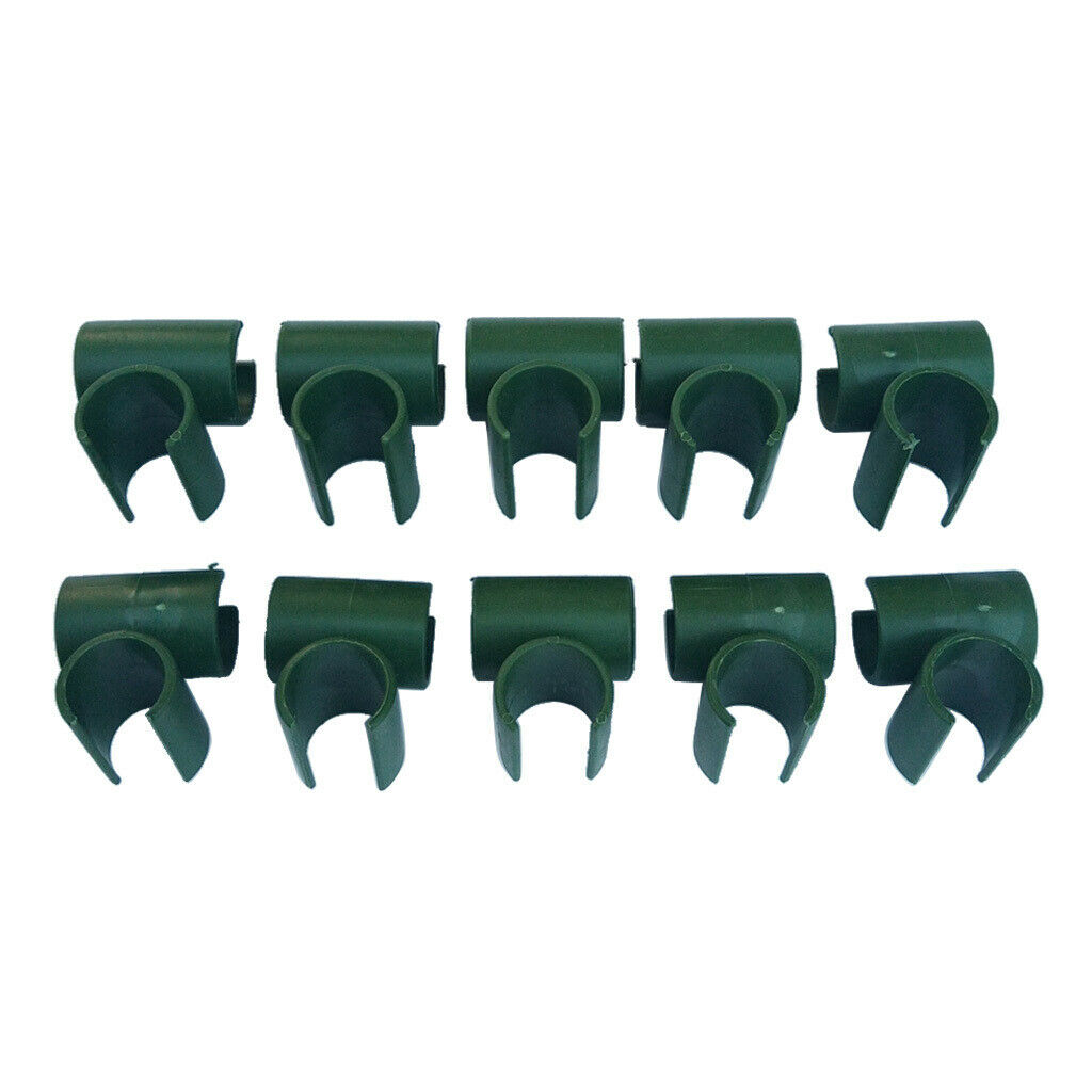 20x 8mm + 20x 11mm Cross Plant Stems Support Clip Vine Clips Straightening