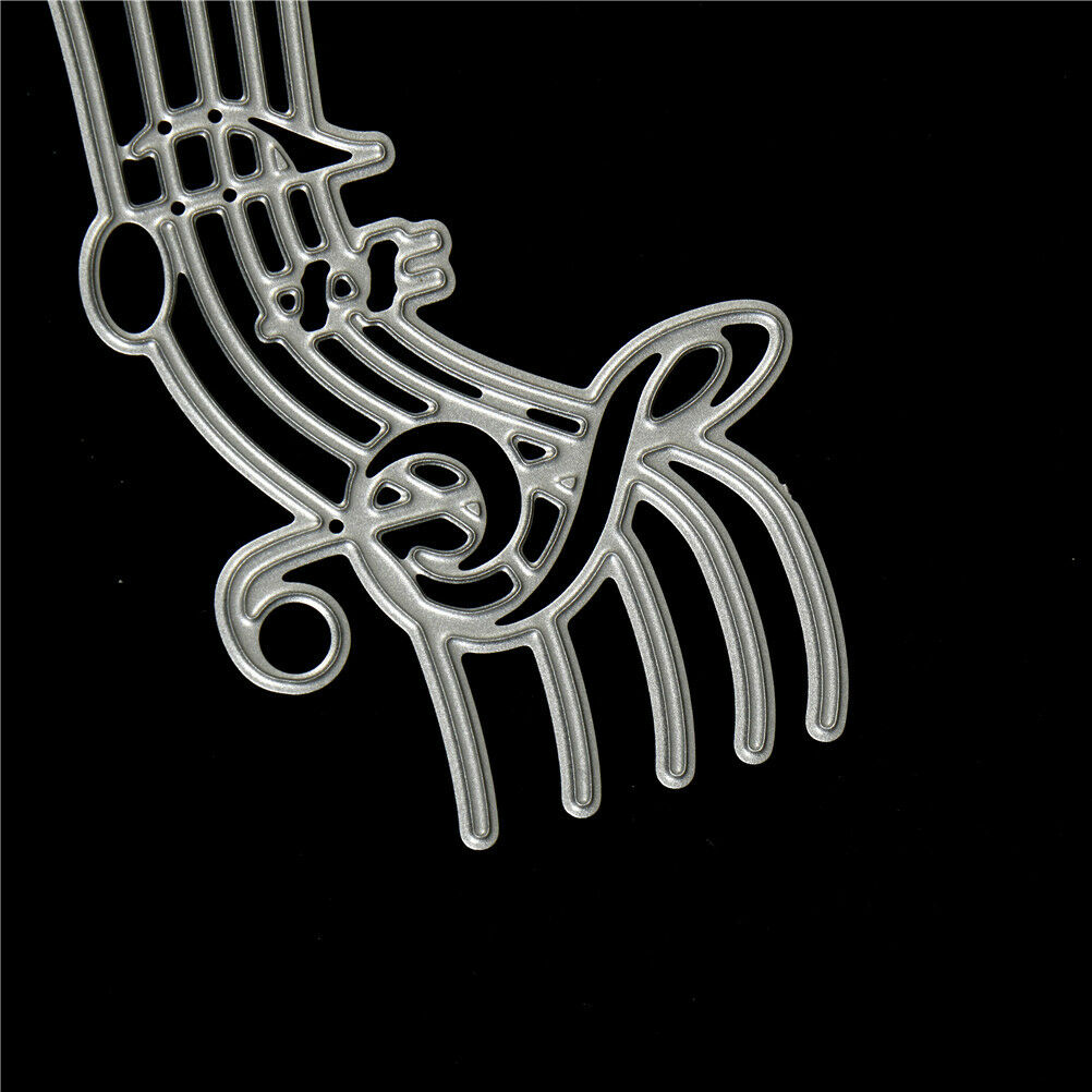 Metal Music Notes Cutting Dies Template Scrapbook Embossing Paper Card Alb.l8