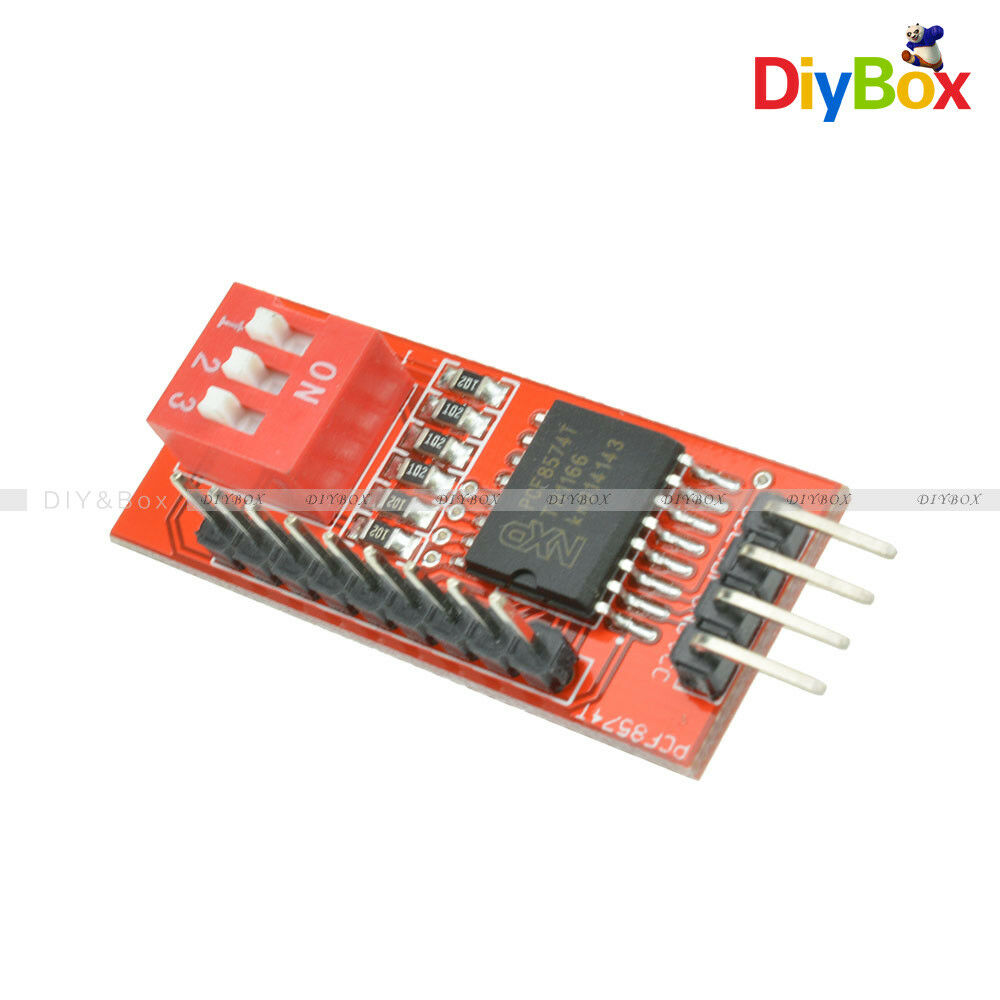 PCF8574T I/O Fr I2C Port Interface Support Arduino Cascading Extended Module DIY