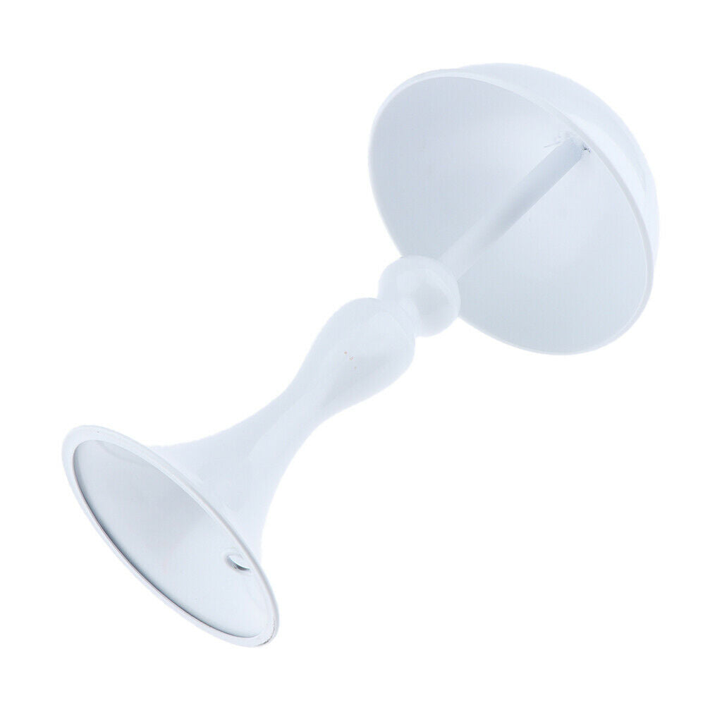 Durable Wig Hanger Metal Caps Display Stand Rack for All Wigs & Hats White