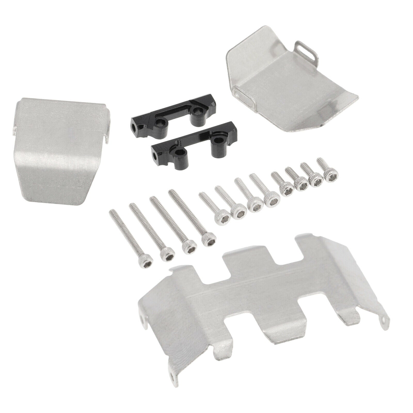 RC Chassis Armors Set Skid Plate for Axial SCX24 90081 RC Car Upgrade Part