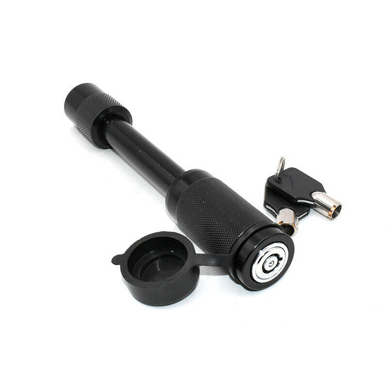 Trailer Latch Hitch Locking Receiver with 1/4  Lock Anti-theft Towing Tongue Pin