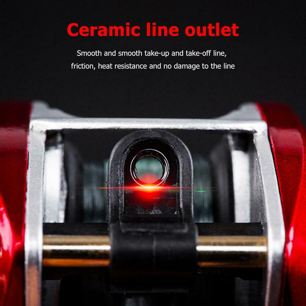 Bearings Waterproof Right Hand Baitcasting Spinning Fishing Reel with Line C#P5
