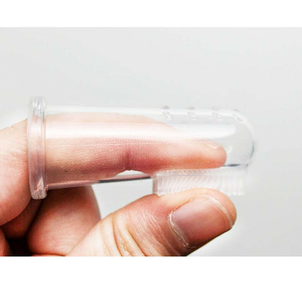 Finger Toothbrush for Dog Cat Safety Tooth Hygiene Brushes Pet Supplies