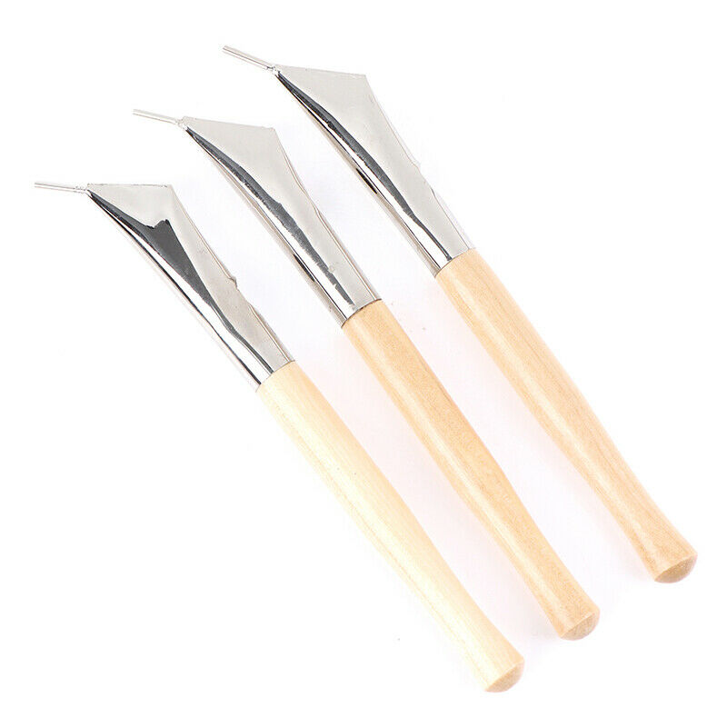 3pcs/Set Carving Clay Pottery Ceramic Tool Wax Printing Pens Batik Wax To.l8