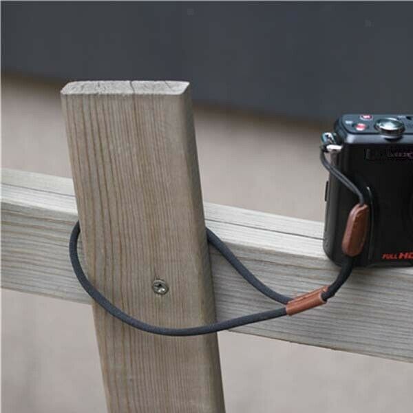 2x  Leather Cotton Cloth Hand Wrist Strap Lanyard For Camera Cell Phone MP3 MP4