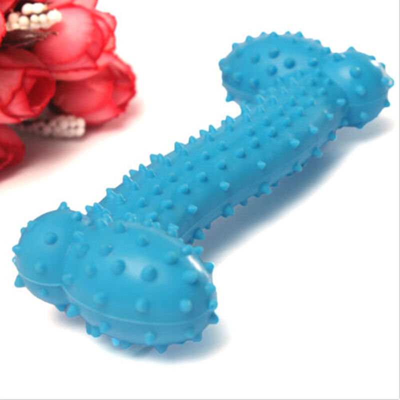 Fine Pet Toys Resistant To Bite Bone Dog Puppy Molars Rubber Ball For Teet.l8