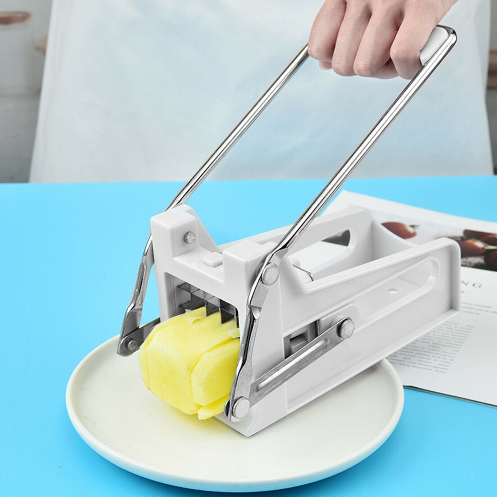 French Fries Cutter Potato Onion Salads Vegetable Slicer Hacker