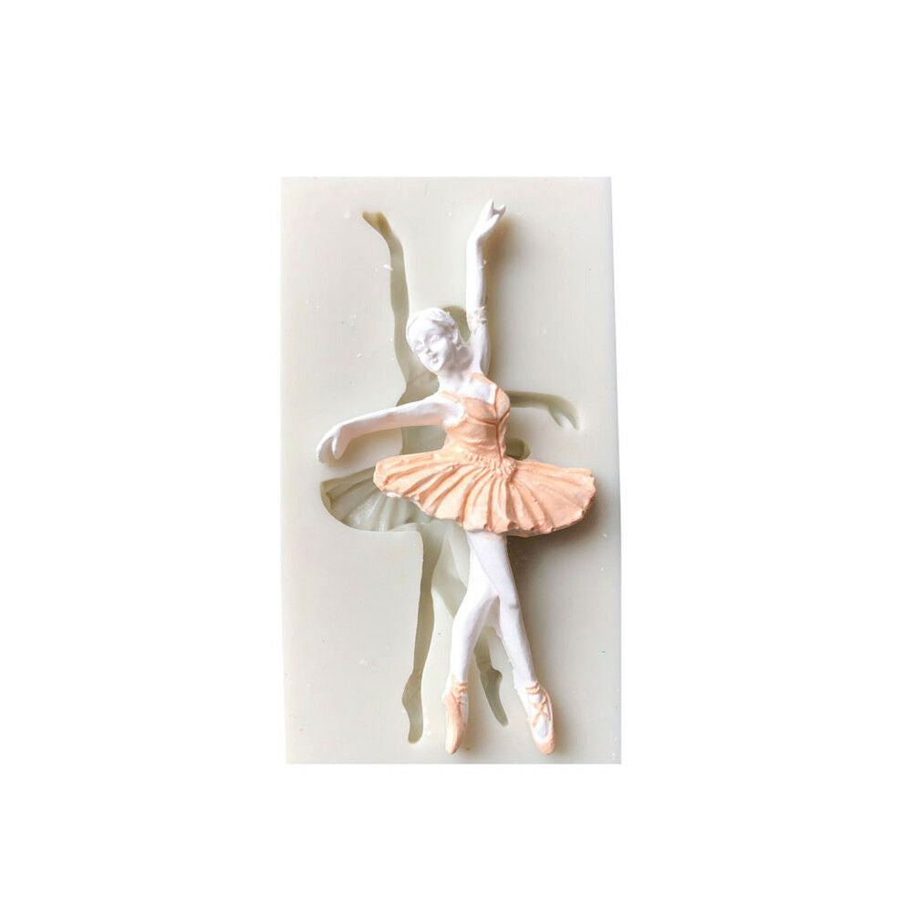 Dancer Silicone mold fondant mold cake decorating tools chocolategumpastem.l8