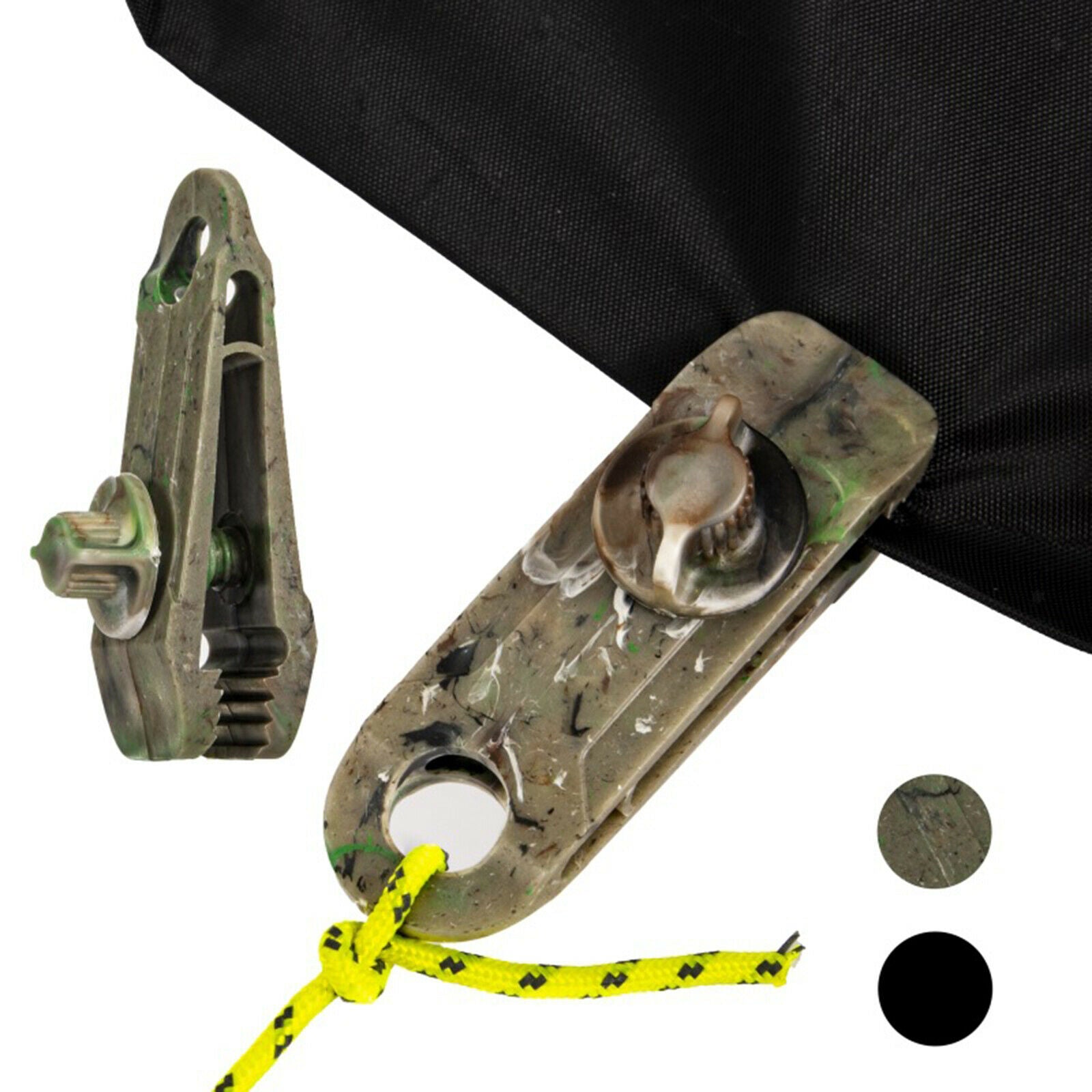 Reusable Tent Tarp Tarpaulin Clip Clamp Thumb Screw Heavy Duty for Camping