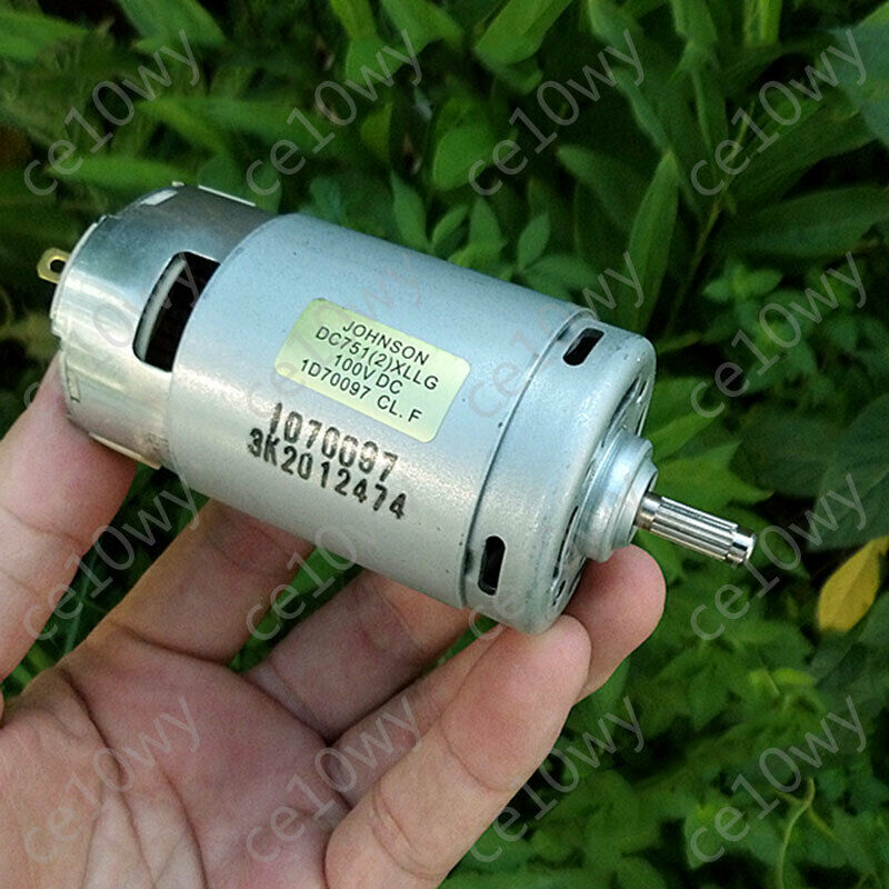 High Torque DC Motor 24V-120V 12000RPM Brushed Electric Motor for Parts DIY