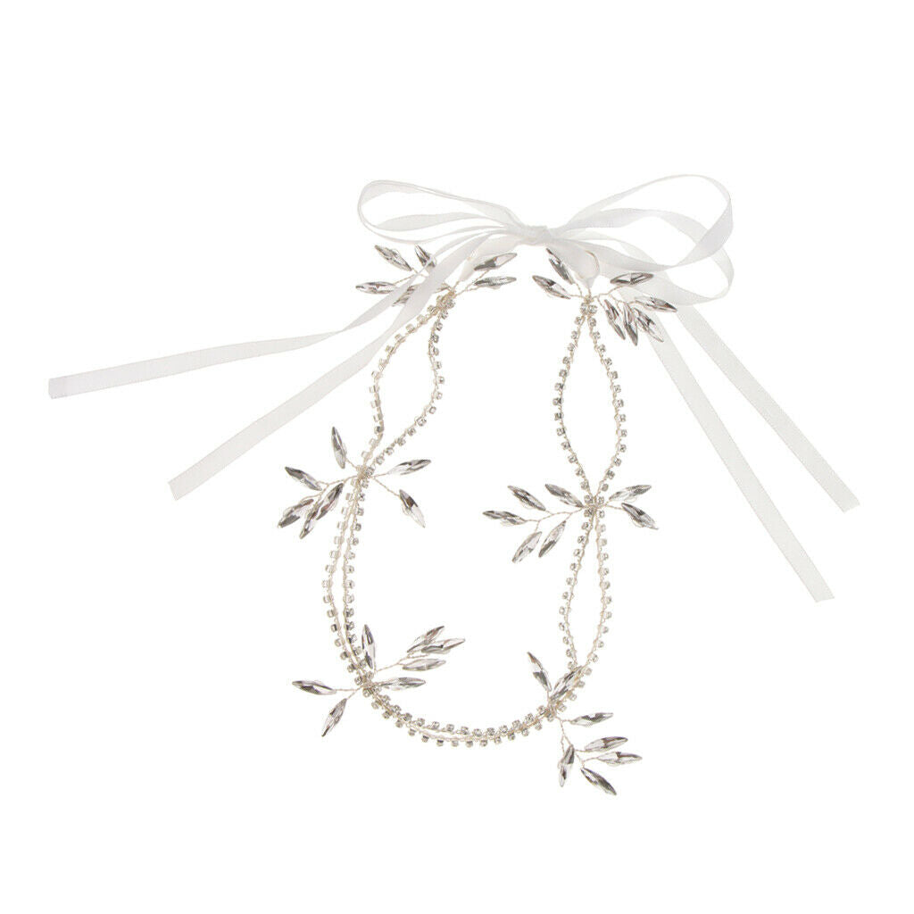 Bridal Rhinestone Hairband Wedding Bride Hair Accessory Party Prom Hairband