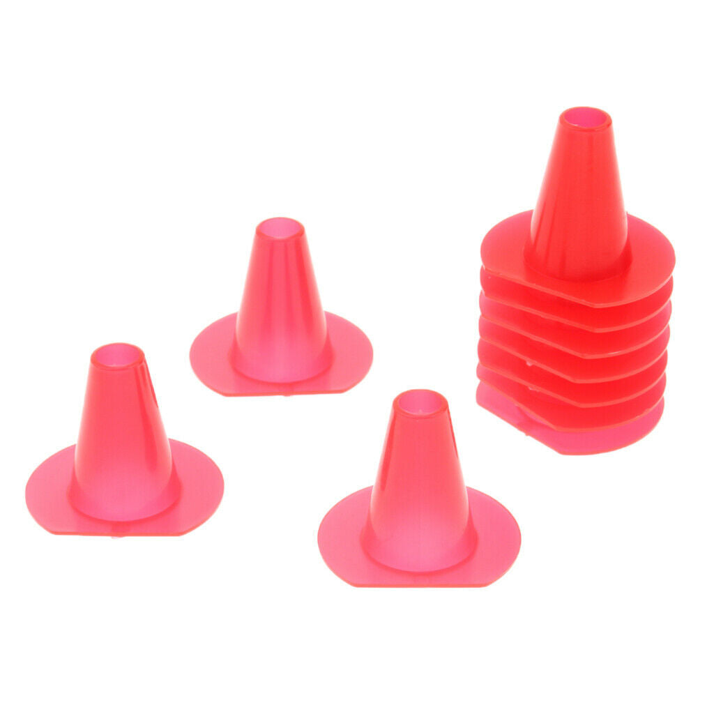 10Pcs Plastic Bee Escaping Cones Entrance Beehive Nest Beekeeping Tool