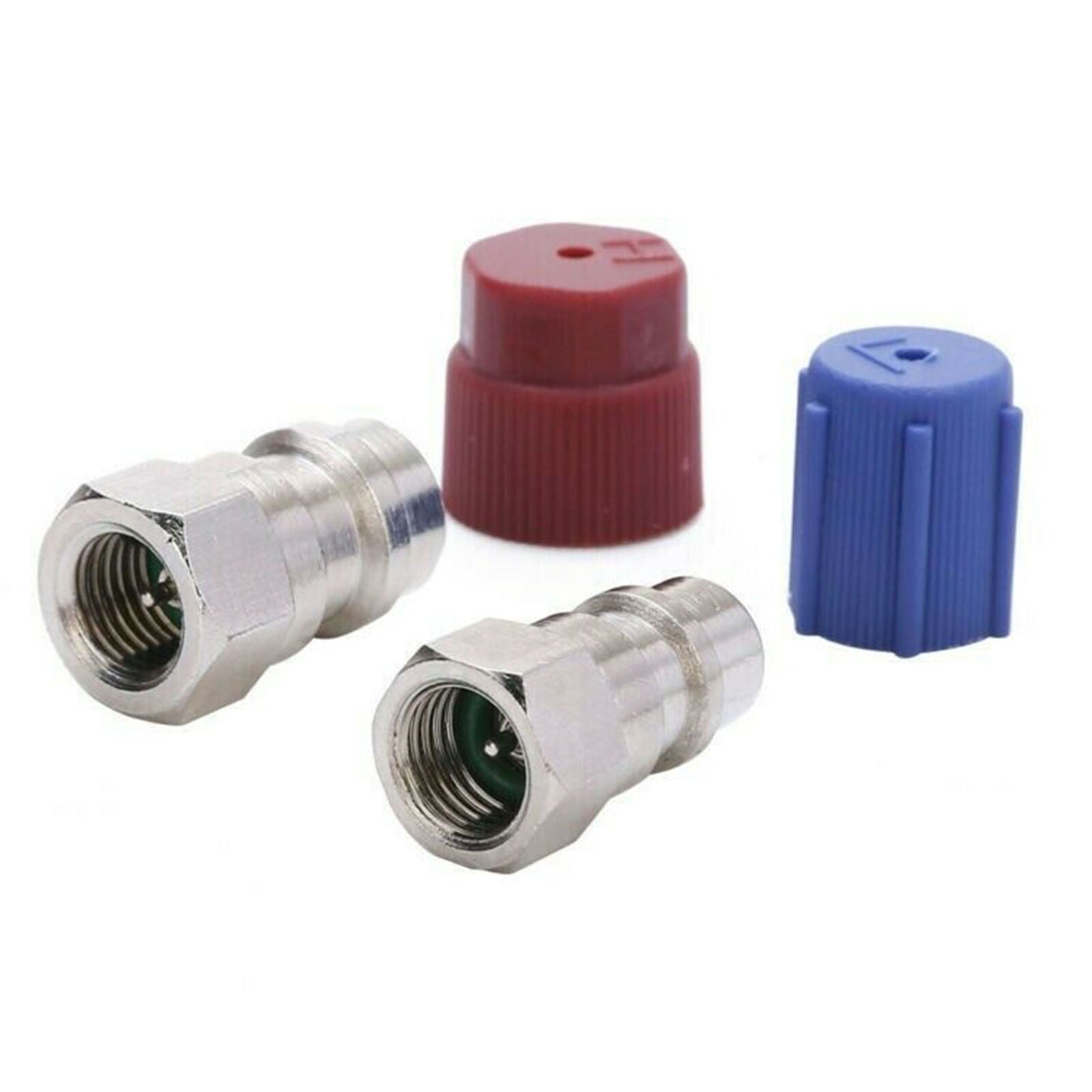 R-12 to R-134a Retrofit Conversion Adapter Fitting 1/4 SAE Valves Kits