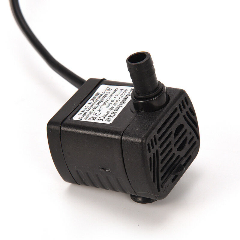 220/240V 3W Submersible Water Pump Aquarium Fountain Fish Pond Tank EU Plug BDAU