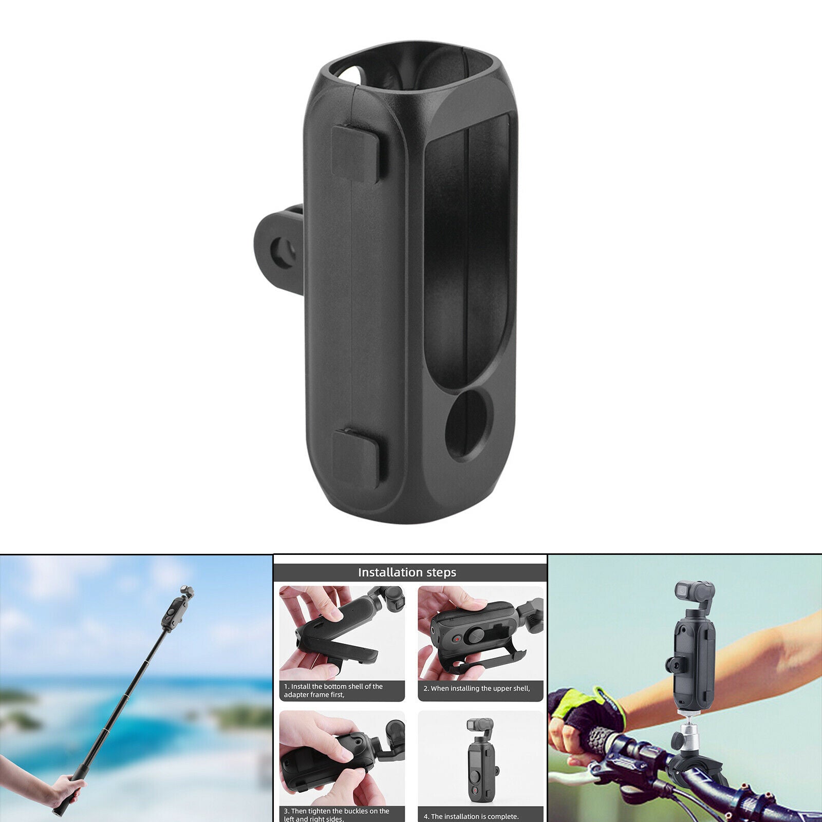 Extension Fixed Frame Bike Bracket 1/4 Adapter for FIMI PALM 2 Camera Travel