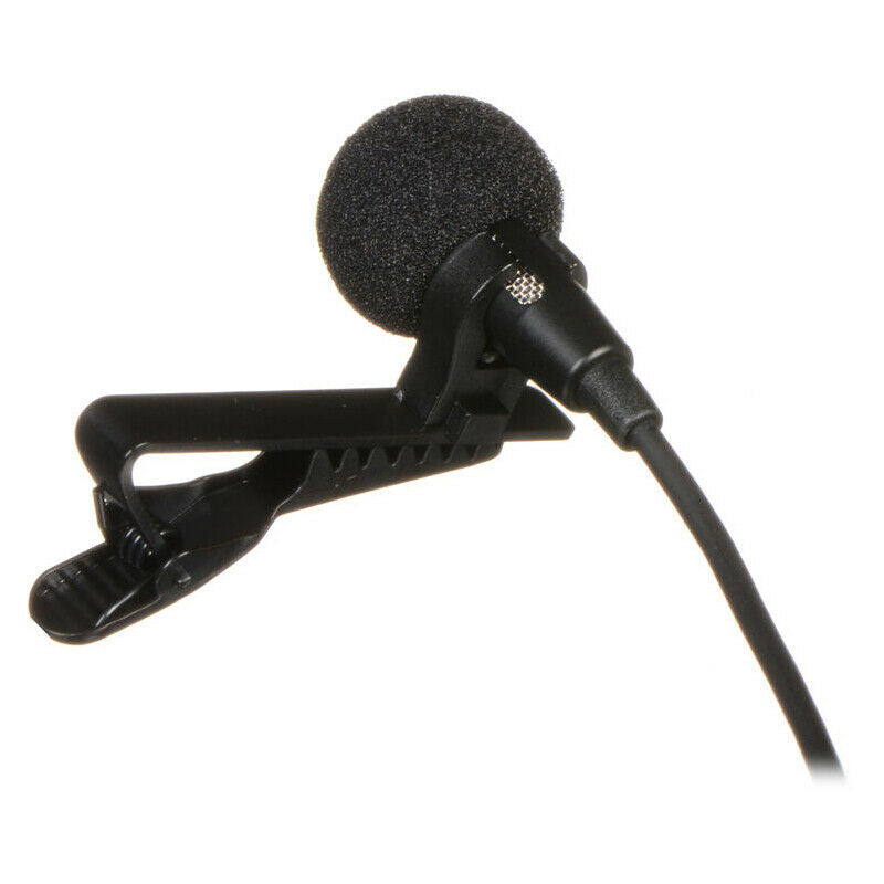 Lavalier Clip-on Lapel Microphone Mic For UHF Dual Wireless Microphone System