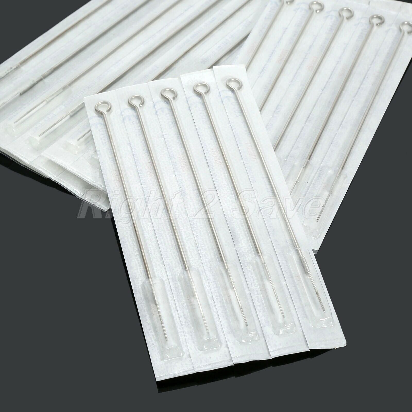 10pcs 5RS Tattoo Needles Body Art Disposable Sterilze Blade Stainless Steel