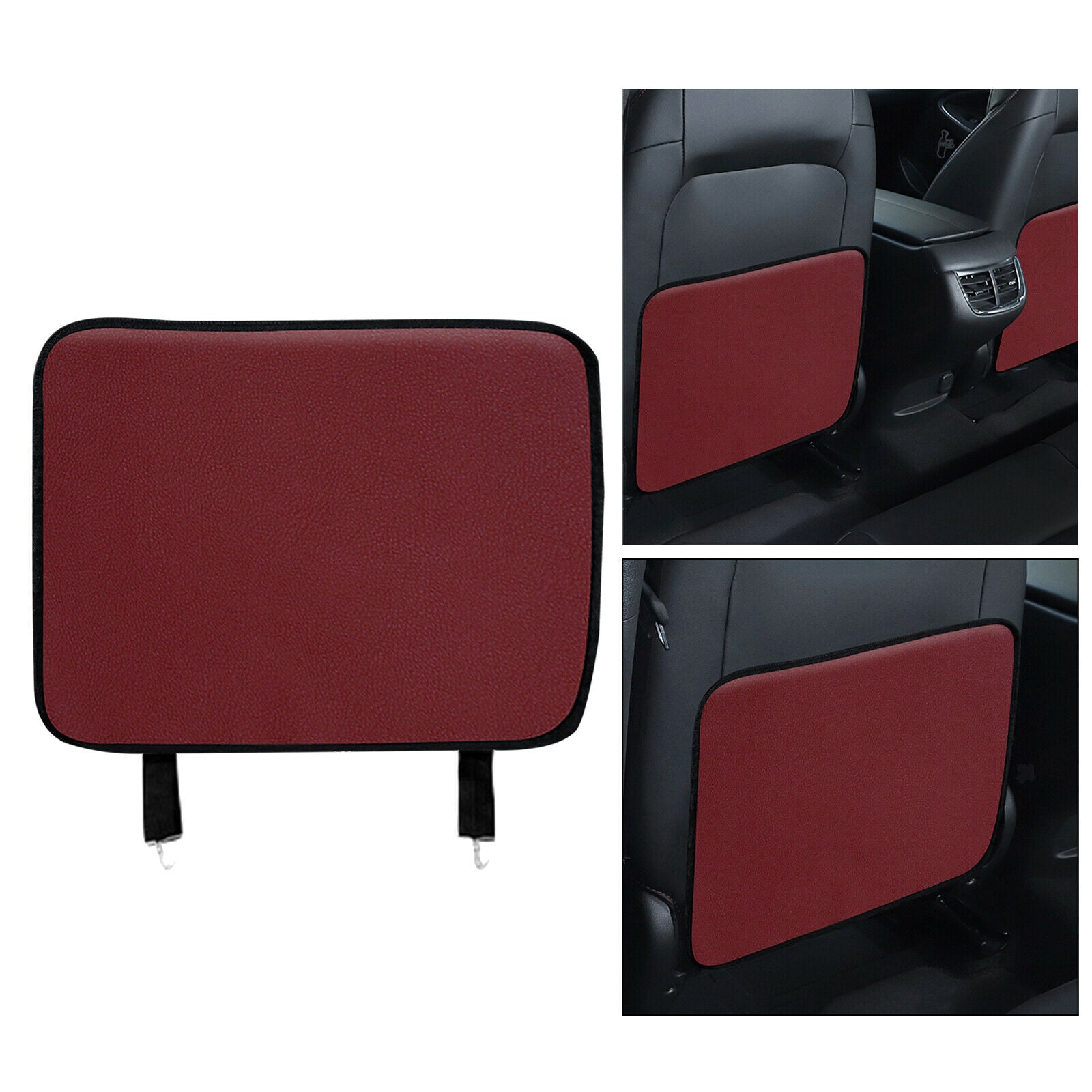 Universal Auto Car Seat Back Cover Protector Organizer w/Storage Pockets Kick