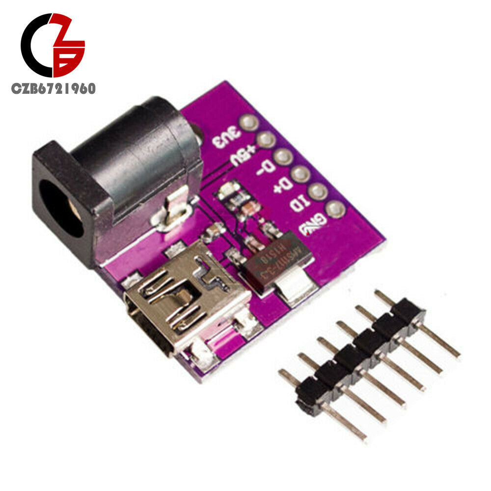 3PCS AMS1117 Power Supply Module Mini USB 5V DC Output 3.3V/5V