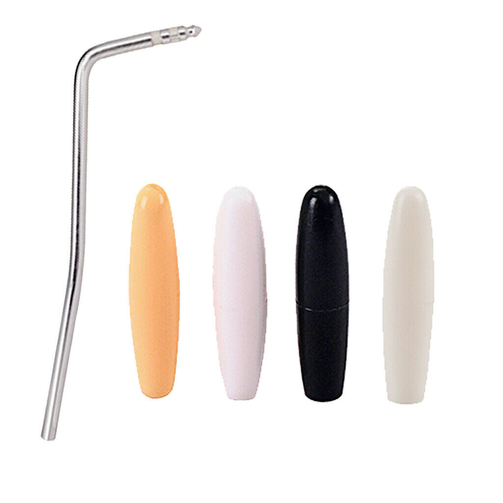 Tremolo Arm 6mm Whammy Bar + 3Pcs Tremolo Arm Parts Electric Guitar