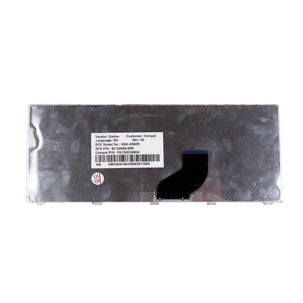 For Acer Aspire One D255 D255E D257 Laptop Russian Layout Keyboard White