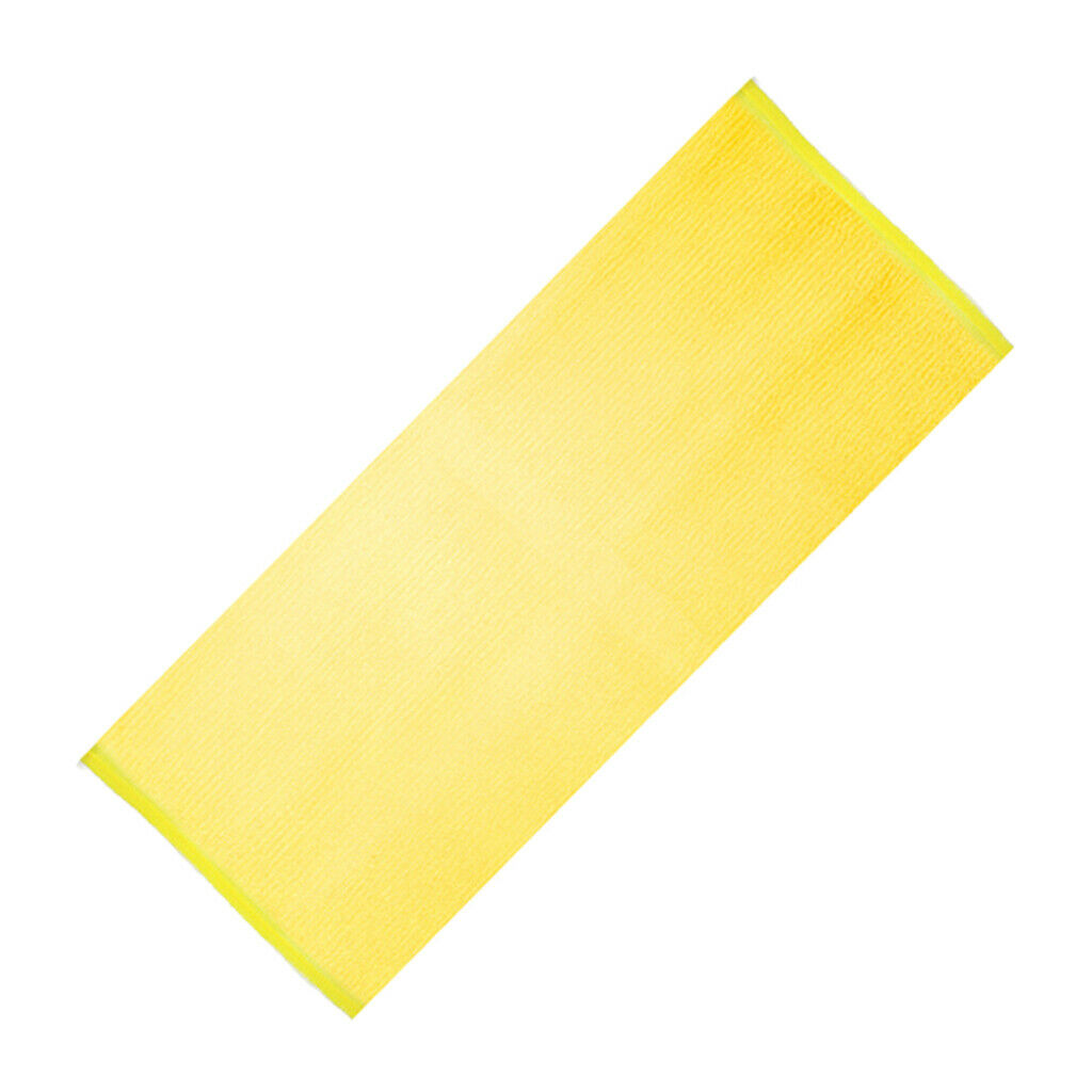 2 lot Long Exfoliating Back Strap Bath Cloth Towel Adults/Kids Red+Yellow