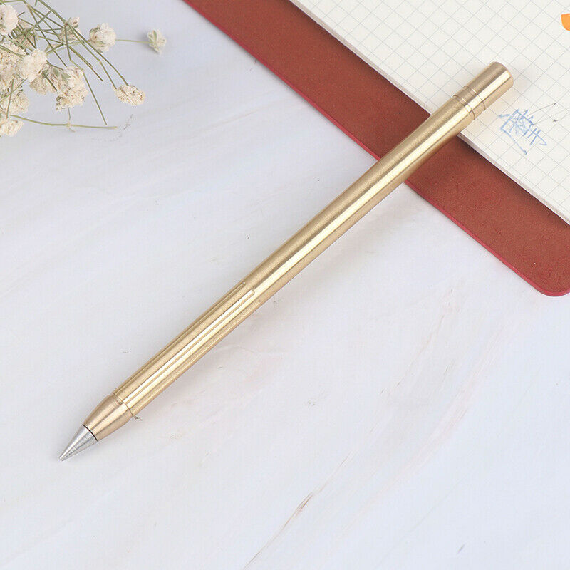 Outdoor Brass Inkless Pen No-ink Pen Copper Gift Pen Stylus Everlasting P.l8