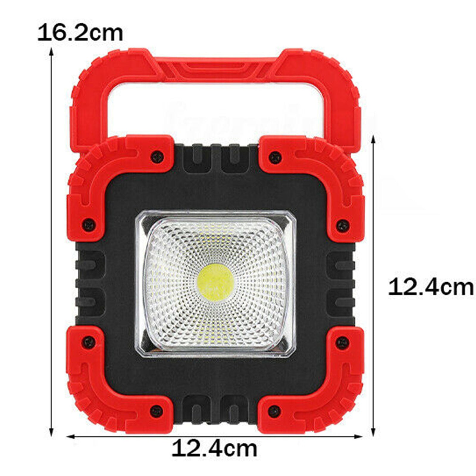 100W USB Rechargeable Solar LED COB Work Light Camping Emergency Lamp Floodlight
