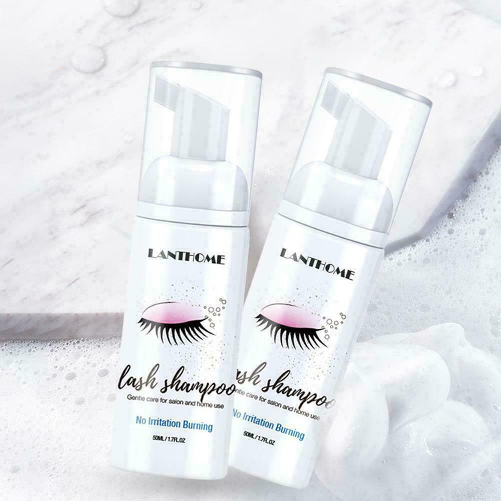 50ml Professional Eyelashes Foam Cleaner Eyelash Extension Cleanser Hot O2Y8