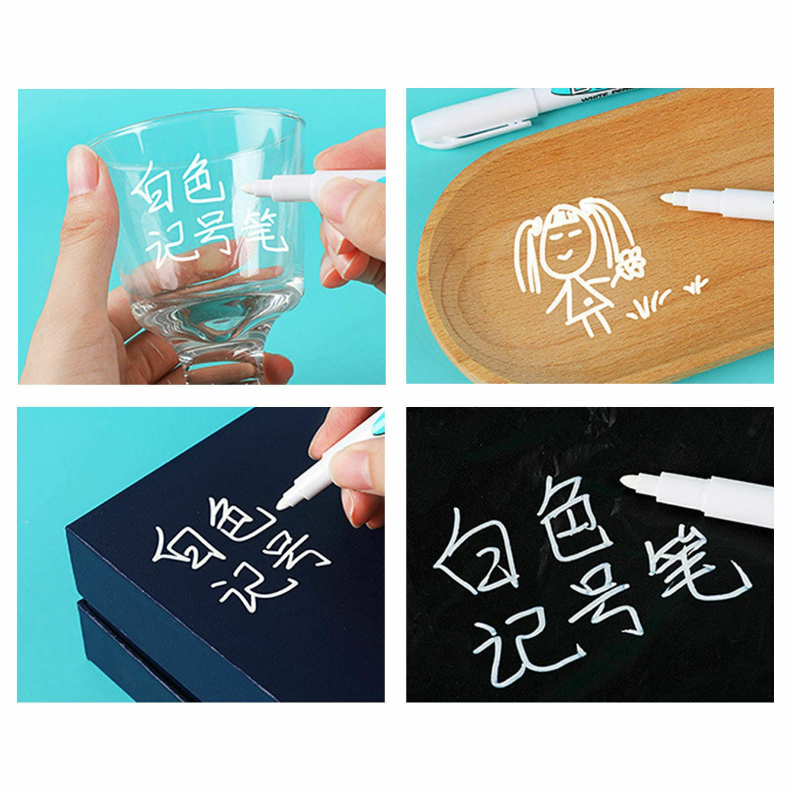 Paint Pens Paint Markers Never Fade Quick Dry and Permanent, Oil-Based