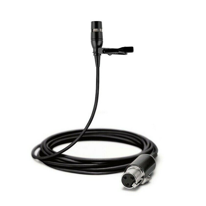 Unidirectional Lapel Microphone Lavalier mic for AKG Samson Wireless System 3PIN