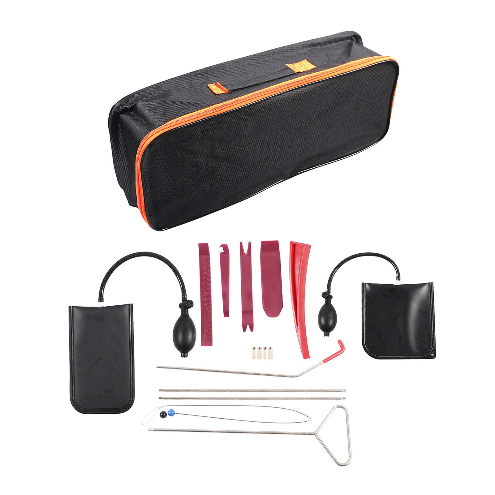 12Pcs Professional Car Door Open Unlock Tool Kit Lock Out Emergency Open