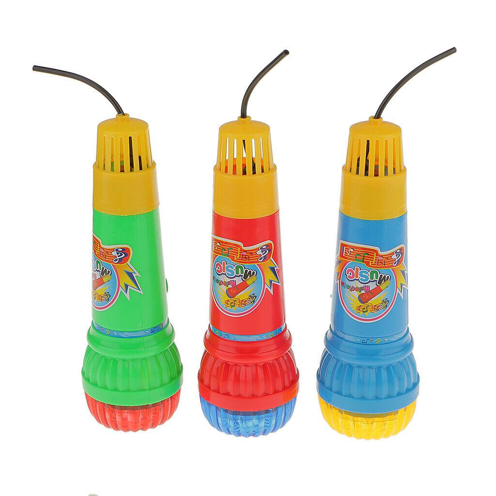 Lot Of 2pcs Microphone Karaoke Music And Sound Toys Musical Singing House