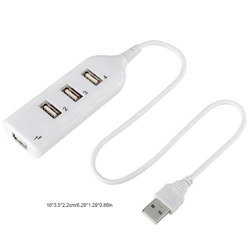 New High Quality High Speed Hub Adapter USB Hub Mini USB 2.0 Expansion 4 Port
