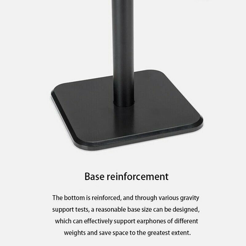 Headphone Stand- Gaming Headset Holder with Aluminum Supporting Bar HeadrestV8P2