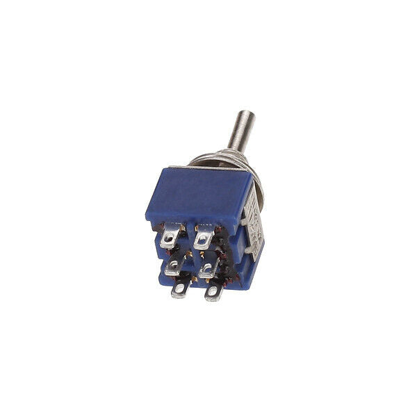 2x Blue Toggle Switch Double Pole Double Throw  -ON Guitar Amp 3 Way