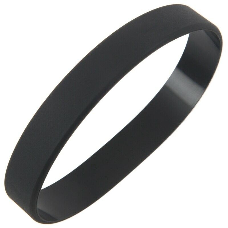 Fashion Silicone Rubber Elasticity Wristband Wrist Band Cuff Bracelet Bangle BC4