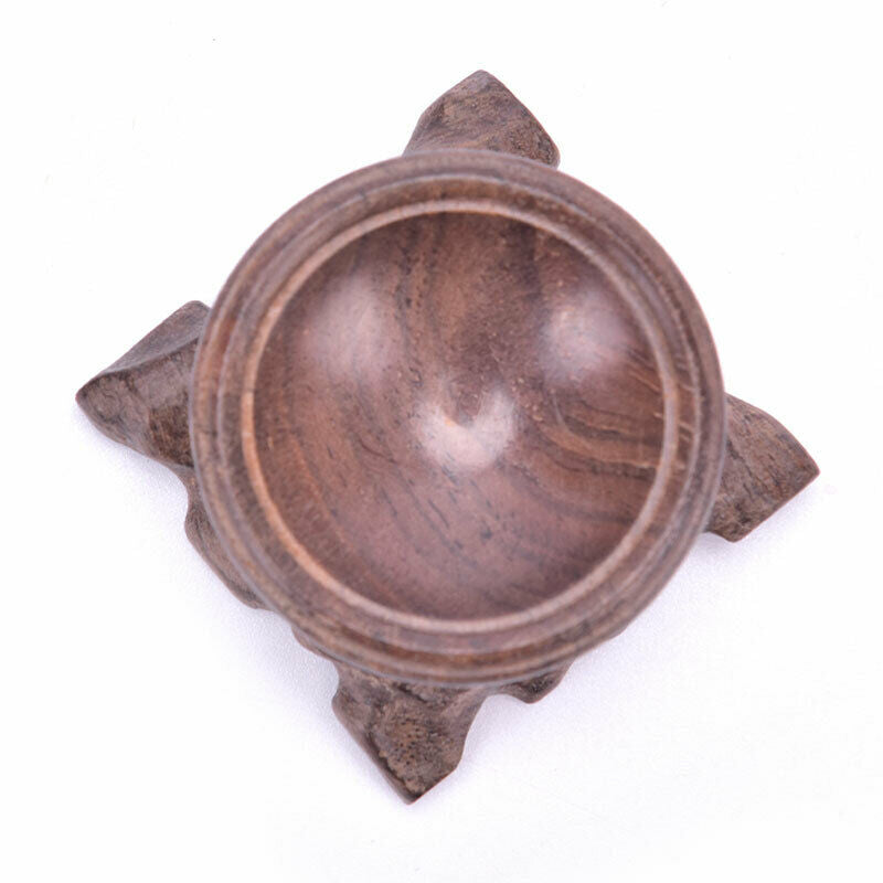 Wood Display Stand Base For Crystal Ball Sphere Globe Stone Decoration Cr.l8