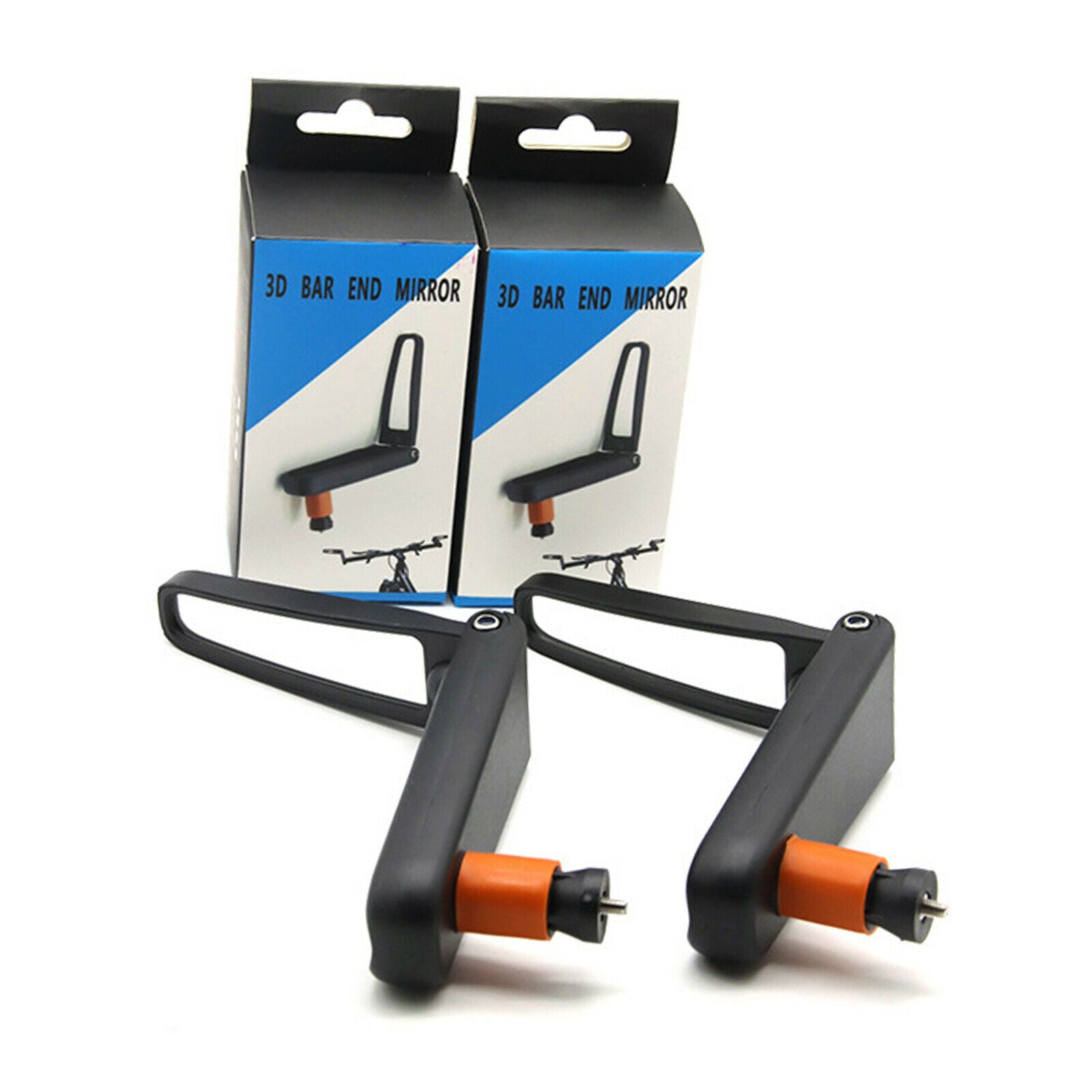 Bike Rearview Mirror Mountain Bicycle Handlebar Rear View Mirror Bar End
