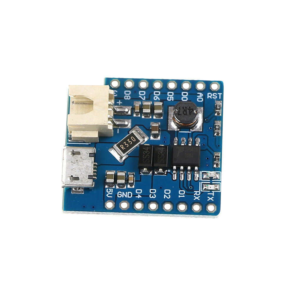 WeMos D1 mini Single Lithium Battery Charging Board D1 Lithium Battery Boost US