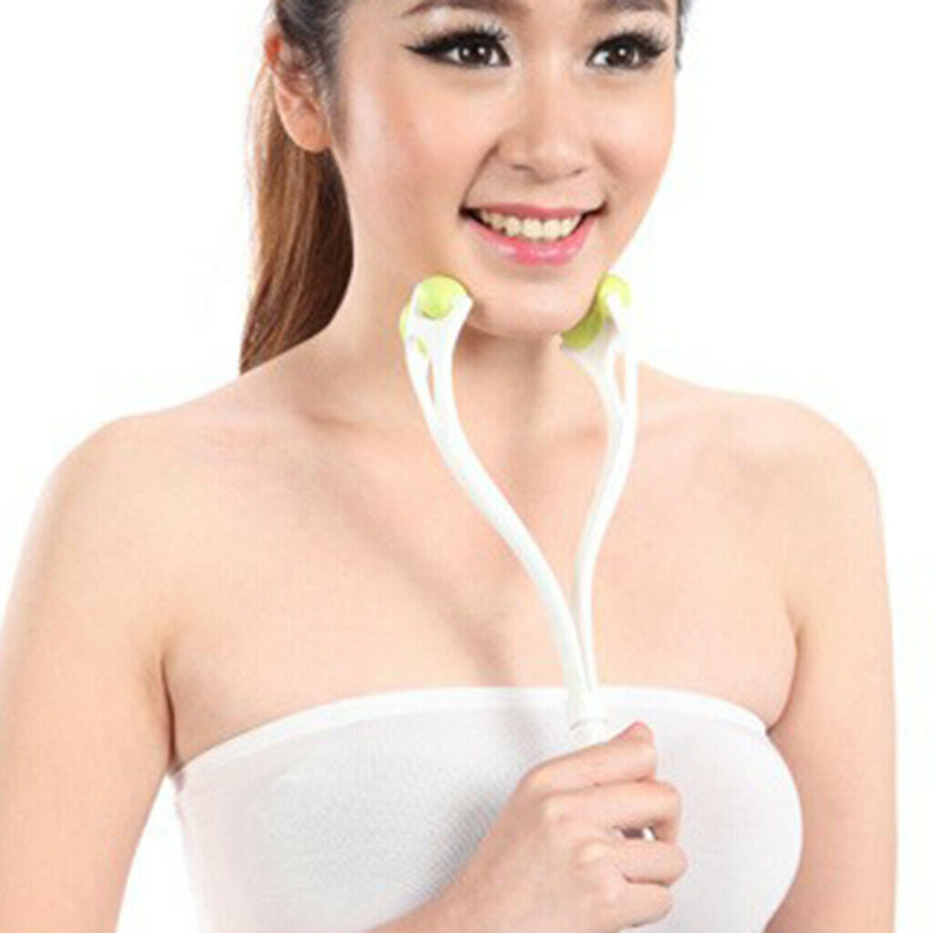 4 Balls Facial Massage Roller Manual Skin Beauty Tool Face