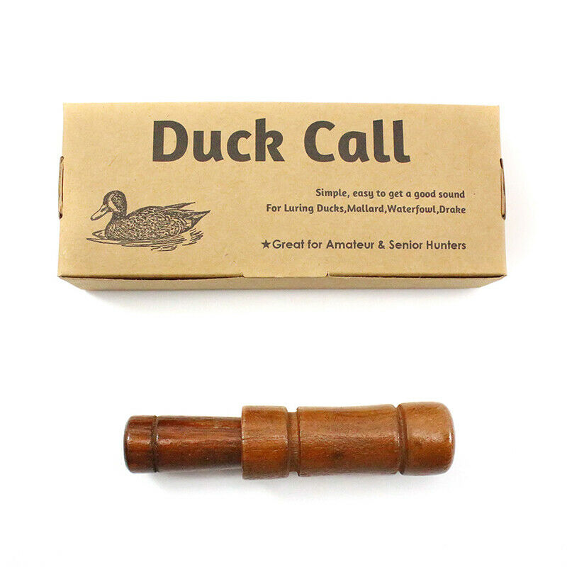 Outdoor Whistle Duck Pheasant Mallard Wild Bird Goose Caller Wooden Whist.l8