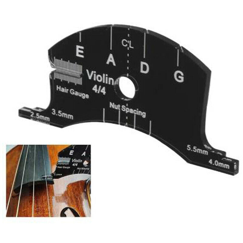 Violin Bridges Multifunctional Mold Template 4/4 Violin Bridges Repair ToolBDAU