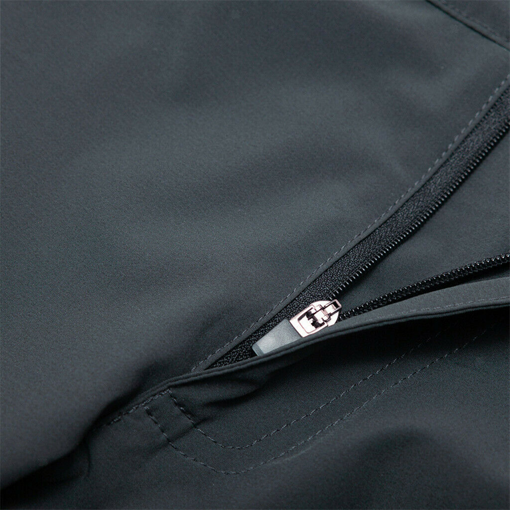 Sports Riding Downhill Hi-Density Waterproof Men Pants without Pad Gray XL