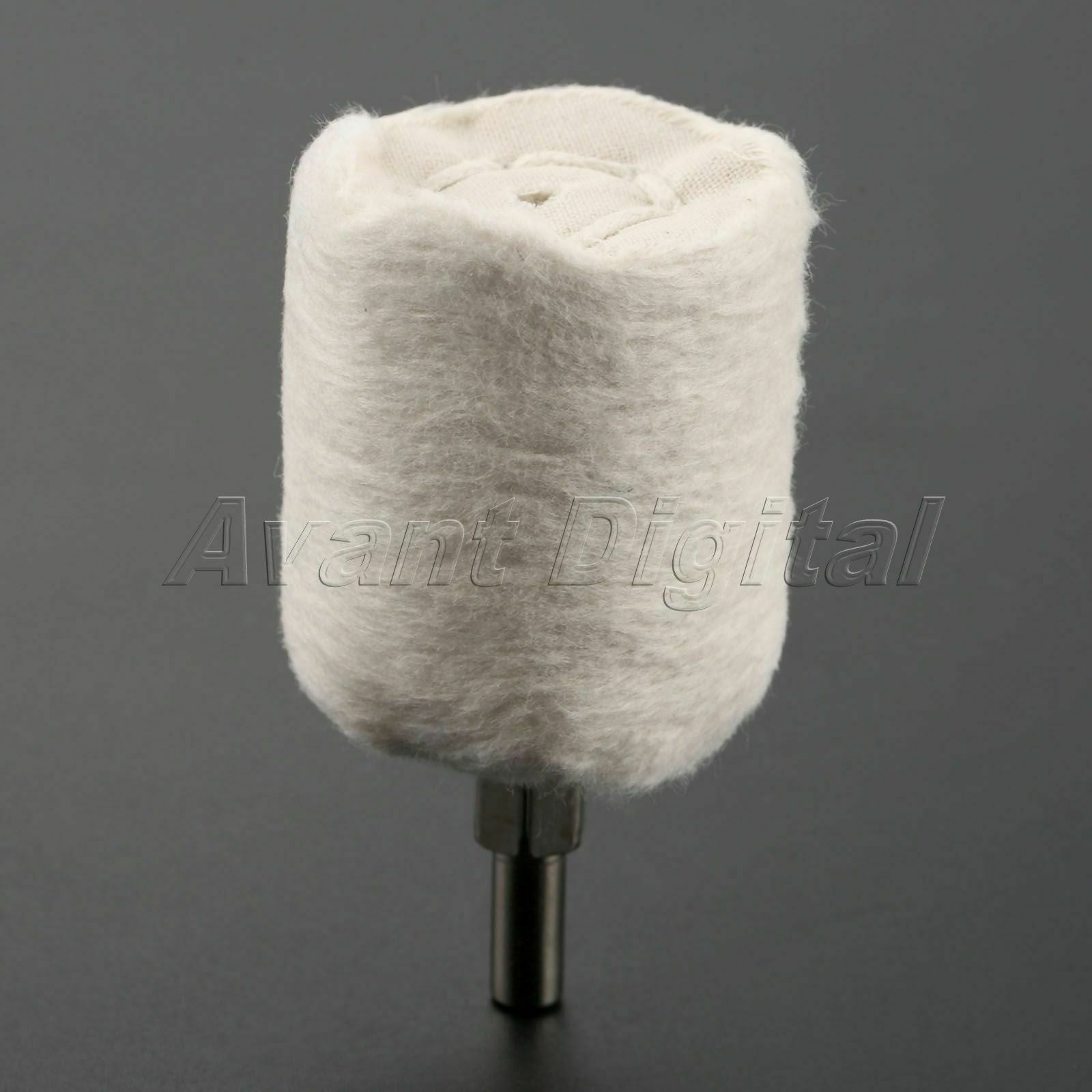 Cotton Cylindrical Polishing Cleaning Wheels Pad Brush Abrasive Rotary Tool 40mm